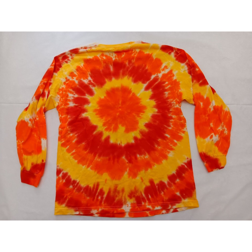 Peanuts Snoopy Woodstock Halloween Tie Dye Long Sleeve Shirt Adult Medium - Picture 5 of 8